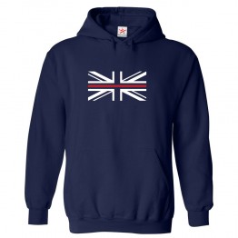 Union Jack Classic Unisex British Kids and Adults Pullover Hoodie